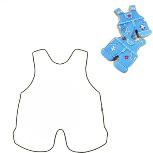 Stainless Steel Baby Belt pants Shape Cookie Cutter Cake Decorating Tools Fondant Sugarcraft Candy Biscuit Mold DIY Baking Tools