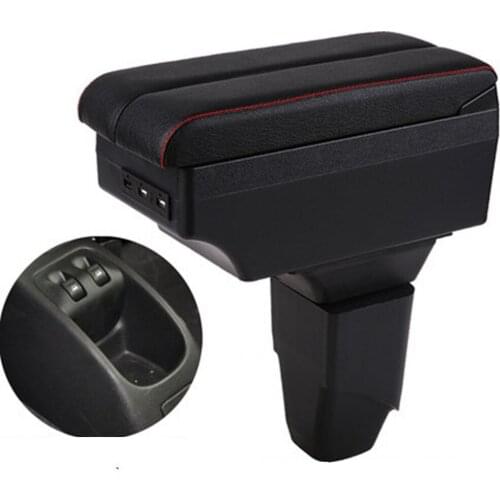 For PEUGEOT 206 207 armrest box central Store content box car-styling Storage Center Console products interior accessories