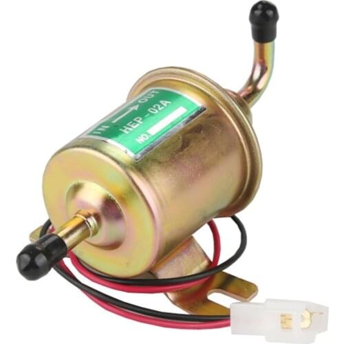 Newest 1PC Electric Fuel Pump For Car Motorcycle ATV 4-7PSI Low Pressure Diesel Gas Inline 12V Car Electric Fuel Transfer Pump