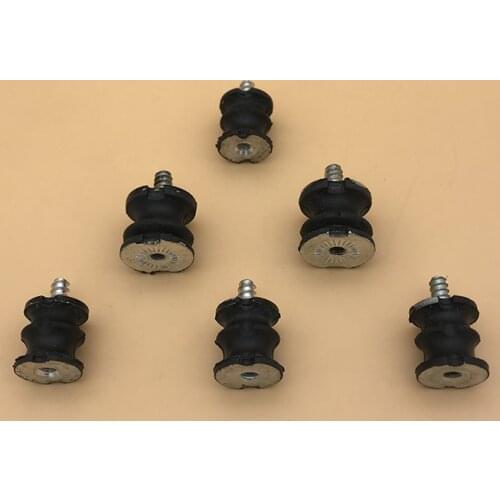 HUNDURE 6Pcs/lot Isolater Buffer AV Mount For HUSQVARNA 268 266 272 XP 272XP 266 61 Chainsaw Parts