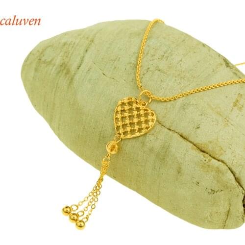 Fashion Jewelry Heart Pendant and Necklaces for Women Girl Romantic Gifts for Wife and Girlfriend Party Birthday Gift