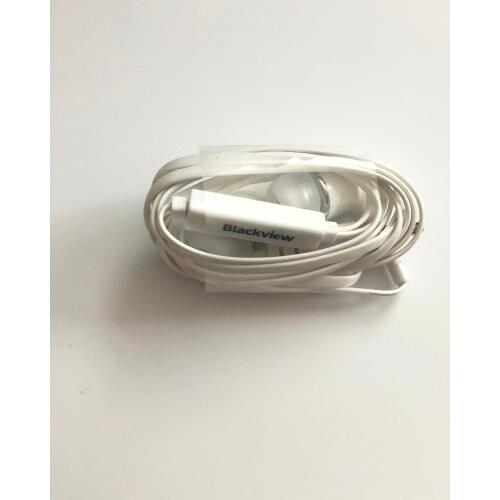 Original New Earphone Headset For Blackview S8 MTK6750T Octa Core 5.7 Inch HD+ 18:9 1440x720 Free Shipping