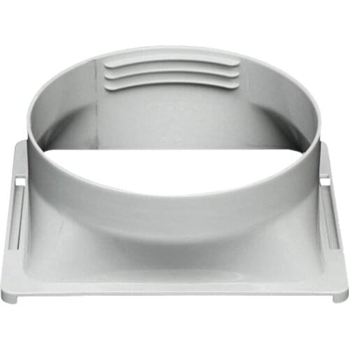 Air Conditioner Exhaust Hose Interface Portable Home Mobile Air Conditioner Body Fitting Connector Square 15cm