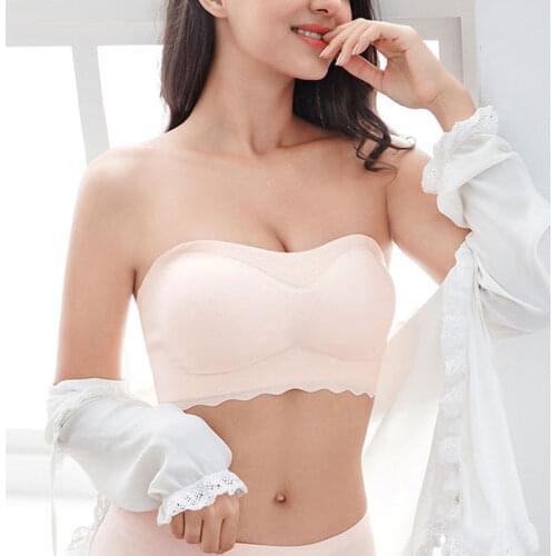 Womens Smooth Seamless Invisible Wireless Strapless Sexy Bra Padded Lift Ultimate Bras