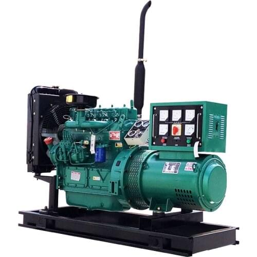 3 phase diesel genset 24KW diesel generator with ZH4100D diesel engine and brush alternator