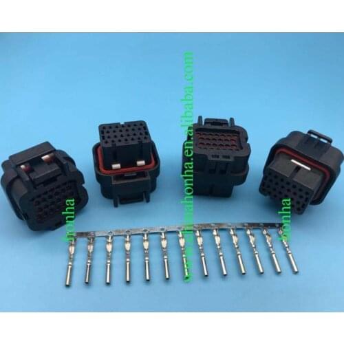34 pin Tyco Automotive Connective computer connector AMP 34 oil gas connector 4-1437290-0