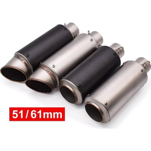 High Quality Motorcycle Exhaust Pipe Muffler With DB Kille Modified For Kawasaki ZX10R ZX12R ZX6R ZX14R Z1000SX Z750 Z1000