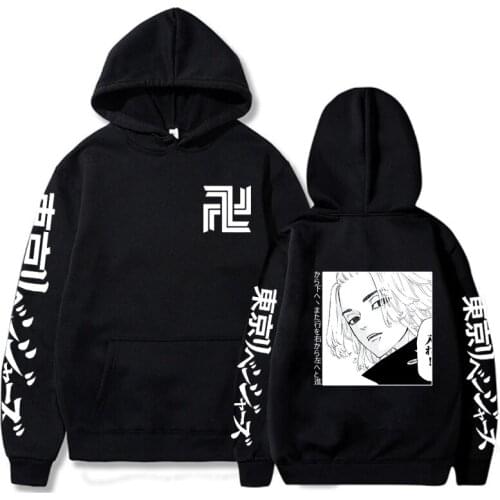 Manjiro Mikey Sano Hoodie Anime Tokyo Revengers Printed Loose Casual Unisex Top Hoodie