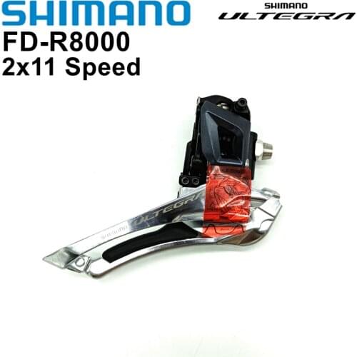 Shimano ULTEGRA FD R8000 F 2x11 Speed ULTEGRA R8000 Bicycle Front Derailleur R8000 Road Bicycle Derailleur FD-R8000 Braze on