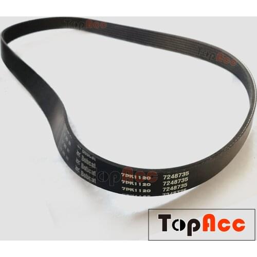 Drive Belt 7248735 For Skid Steer Loader S100 Alternator Belt 7PK1120 7162825