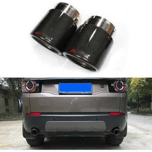 Fit For Land Rover Range Rover Sport 2014 to 2017 High quality Real Carbon Fiber Exhaust Muffler Tip