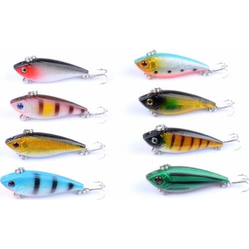 1Pcs 5cm 6g Mini Fishing Lure Winter Lifelike Fishing Hard Bait VIB with Lead Inside Ice Sea Fly Fishing Wobbler Fishing Lure