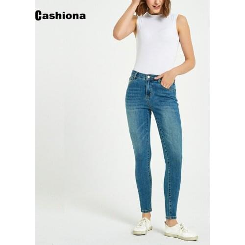 Женские обтягивающие джинсы Cashiona China At AliExpress
