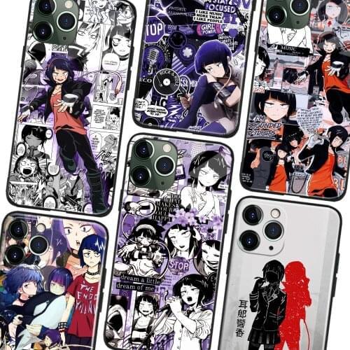 Jiro Kyoka My Hero Academia Anime Phone Case For IPhone 11 12 Mini Pro XS Max X XR 6s 7 8 Plus SE Soft TPU Glass Cover