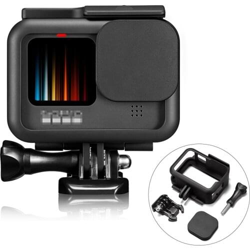 For Gopro Hero 9 Protective Frame Mount Housing Sports Action Camera Standard Frame Shockproof Shell Border Accessories