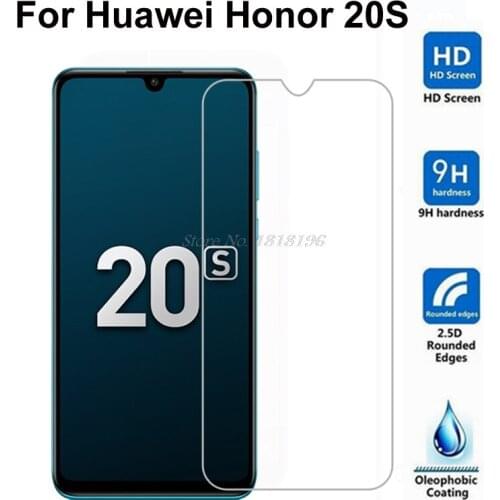 For Huawei Honor 20S Global Edition MAR-LX1H Protective Glass Tempered Glass for Honor 20s 6.15" Screen Protective Film Glass