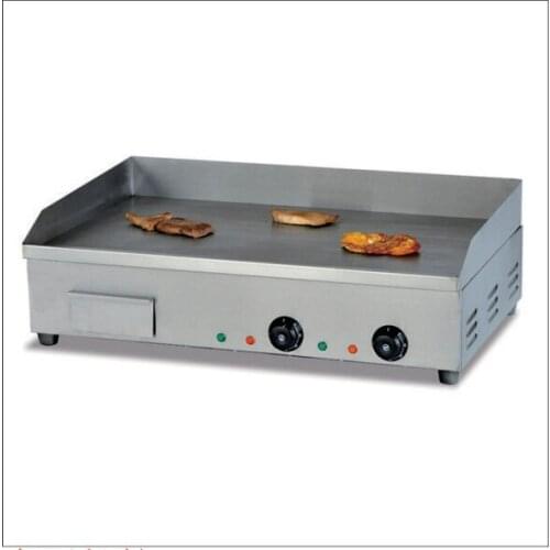 Stainless steel electric griddle grill