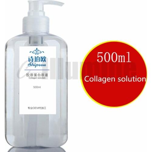 Collagen Essence Solution Facial Serum Skin Tightening Moisturing Anti Aging OEM 500ml