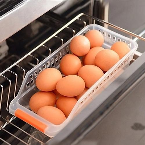 Storage Collecting Box Basket Kitchen Refrigerator Fruit Organiser Rack Utility Box