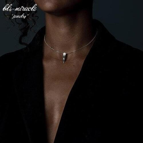 Bls-miracle punk fashion jewelry accessories Trendy chain with pendant chain Necklace gift for lover N570