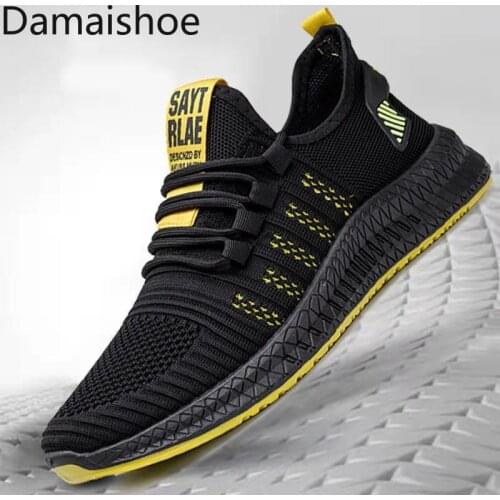 Mens Shoes Summer New Flying Woven Mesh Shoes Comfortable Mens Korean-Style Sneakers Light Running Casuals Mens Fashion Shoes