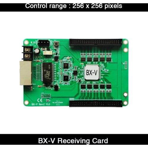 HD Onbon BX-V Receiving Card With 2 x 50Pin Ports LED Display Full Color Synchronous Control Card