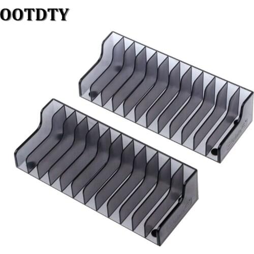 OOTDTY 2Pcs/Set Game Card Box CD Disk Holder Storage Stand For Nintendo Switch NS