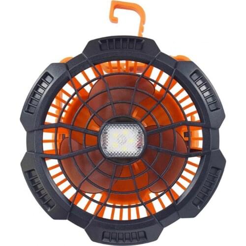 Fan light two-in-one battery portable USB charging station fan strong light camping daily life camping long battery life out