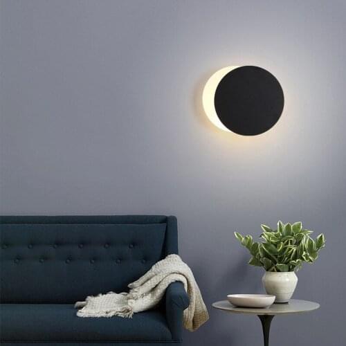 Solar Eclipse Wall Lamp Simple Modern Corridor Corridor Staircase Wall Lamp Northern European Art Hotel Front Desk Bedside Light