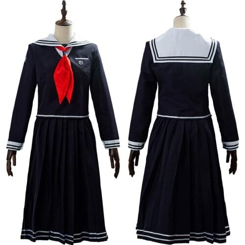 Super DanganRonpa Toko Fukawa Cosplay Costume Dress Uniform Suit Halloween Carnival Costumes for Women Girls