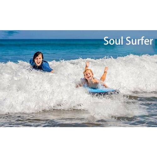 Outdoor Inflatable Surfboard Lightweight Soft Mini Surfboards Outdoor Swimming Pool Beach Floating Mat Pad Float