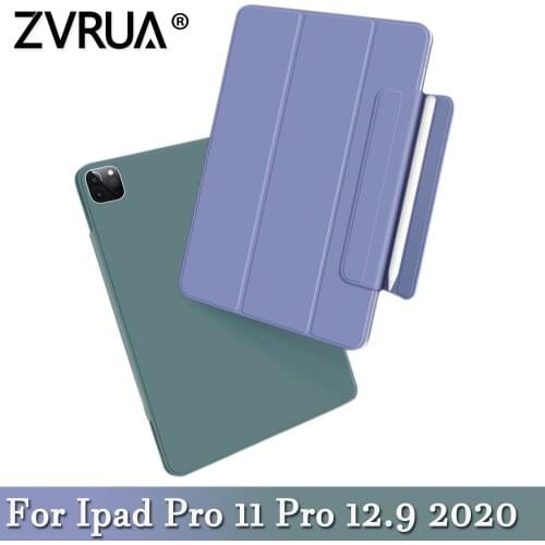 New Secure Magnetic Smart Case for iPad Pro 11 inch 2020 Magnetic Buckle with Auto wake/sleep For iPad Air4 10.9 Pro 12.9 2020