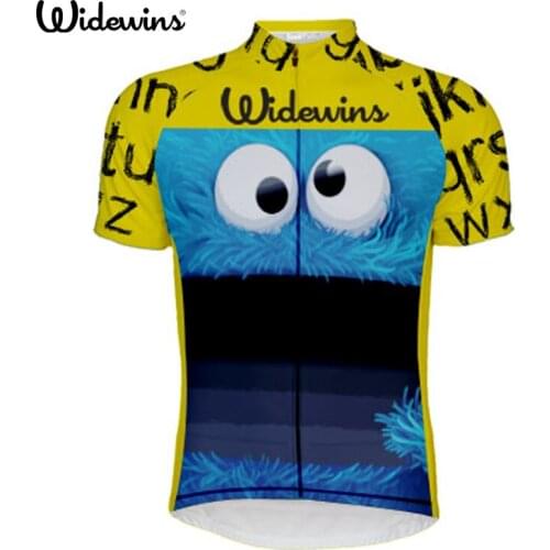 NEW blue shirt cycling jersey short sleeve wicking yellow cycling clothing bicycle exercise wear ropa ciclismo maillot 5704