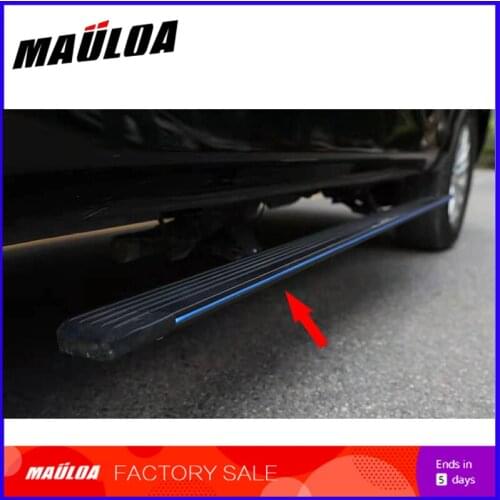 High quality aluminium alloy Automatic scaling Electric pedal side step running board with light for X3