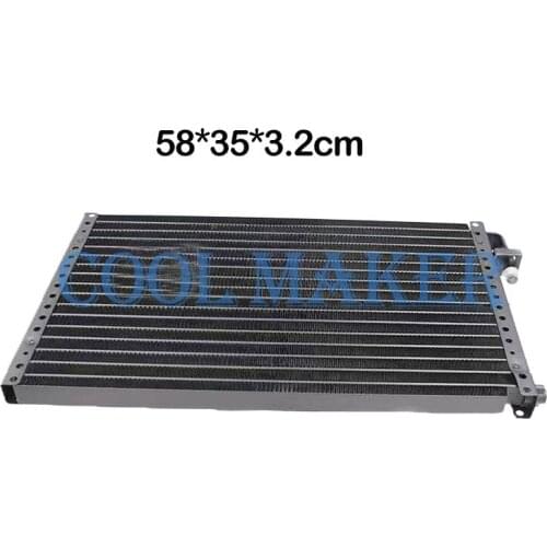 High quality air conditioner parallel flow condenser aluminum 14x18x32