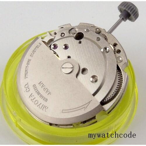 Japan 21Jewels MIYOTA 8215 Automatic Movement Calendar Date Wheel Watch Replacement Spare Parts Top Quality