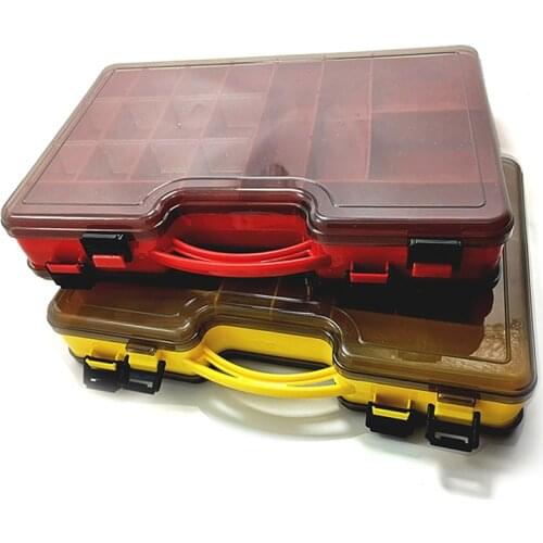 Fishing Tackle Boxes Large Space Double Multi-function Lure Box Free Space tackle box fishing tackle box fishing accessories