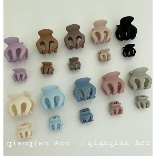 Medium trumpet catch clip temperament wild ponytail hairpin back head round hair shower hair catch headdress hair accessories