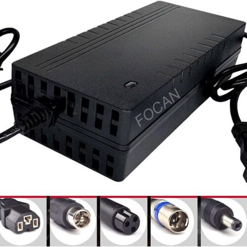 36V 2A E-BIKE Electric Bike Lithium Battery Charger with fan for With 3-Pin XLR Socket connector 42V 2A Electric Scooter Charger