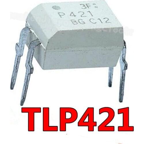 10pcs/lot of P421 TLP421 P421GR DIP-4 optocoupler favorable GaAs Ired & Photo - Transistor