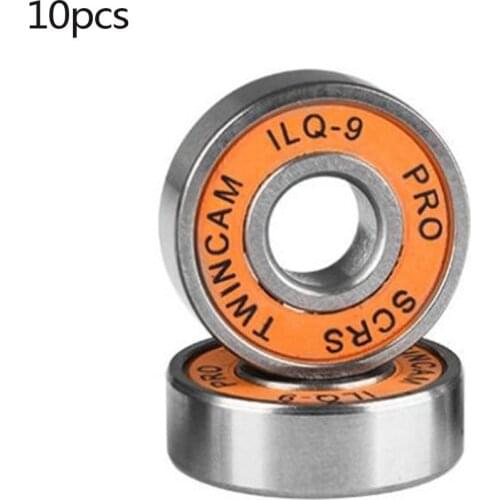 10 Pcs ILQ-9 608 Wheel Skateboard Bearing Longboard High Speed Bearing Roller Skate Bearings For Scooters Longboards