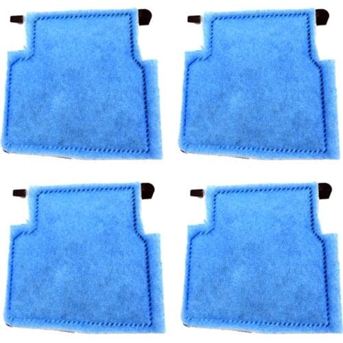 4PACK Fish Tank For AQUA-TECH EZ-Change #1 Filter Cartridge for 5-15 Filters Blue Aquarium Filters