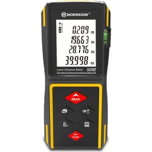 2021 New Laser Distance Meter Rangefinder 120m 100m 70m Electronic Roulette Trena Laser Tape Measure Range Finder Digital Ruler