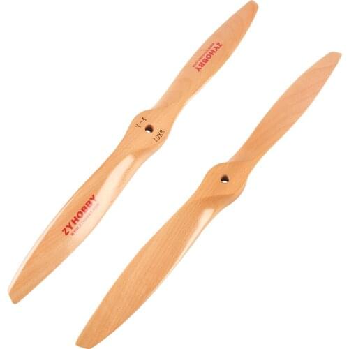 1pc Flight Model Fixed Wing CCW Wood Propeller For RC Airplane 18*8 19*8