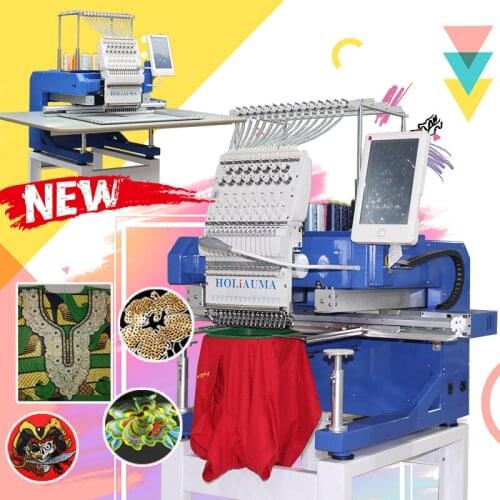 HO1501N 15 needles 450*650mm best selling Computerized embroidery machine for cap t-shirt flat 3d logo