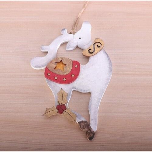 Christmas Tree Wooden Decorations Christmas Hanging Wooden Ornaments Christmas Tree Hanging Wooden Tag Ornaments Christmas New