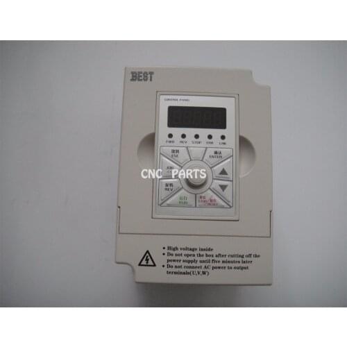 BEST 1.5kw Inverter ( converter) FC300 input 220V into 0 to 220V output 0-1000Hz output 7A 24000rpm for 0.3 to 1.5kW spindle
