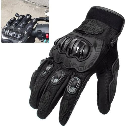 Men’s Motorcycle Gloves Touching Screen Full Finger Motorbike Racing Motor Cycling Motocross Mountain Breathable M-XL