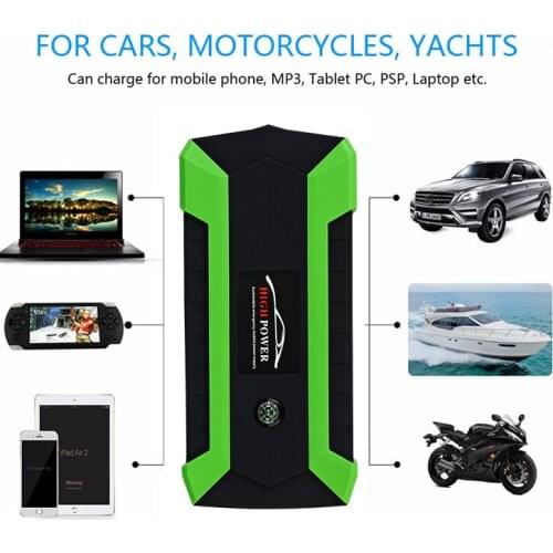 Multifunction Jump Starter 89800mAh 12V 4USB 600A Portable Car Battery Booster Charger Booster Power Bank Starting Device