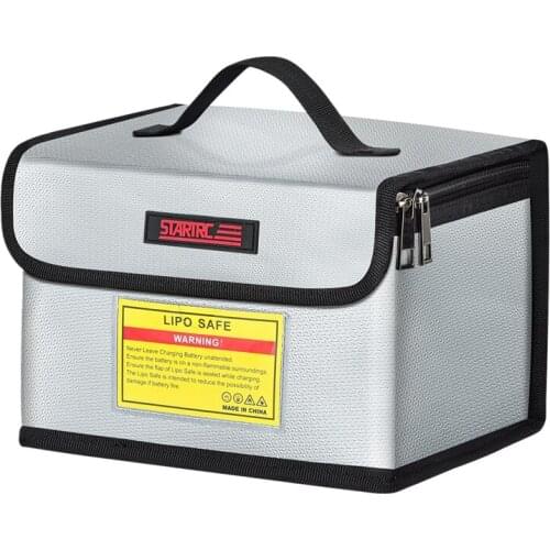 STARTRC Lipo Battery Bag,Fireproof Lipo Battery Safe Bag Explosionproof Storage Bag For Lipo Battery Charge And Storage